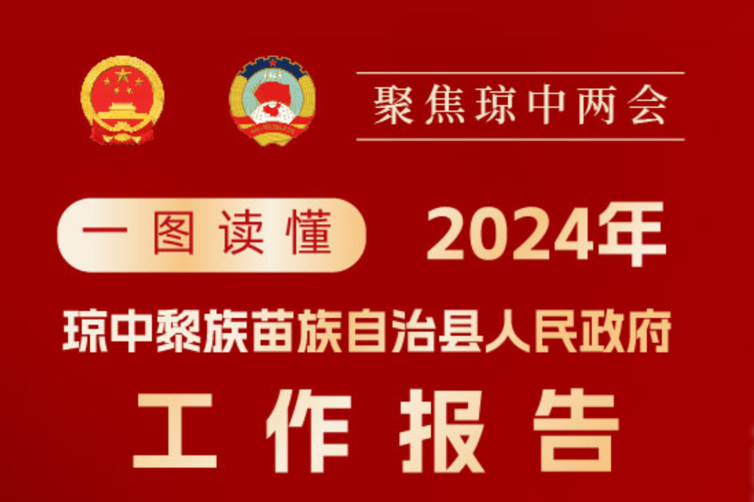 一图读懂——2024年琼中县政府工作报告